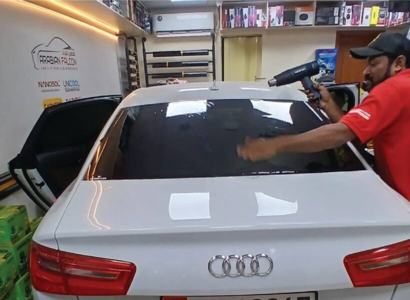 window tinting in Sharjah, تركيب مخفي في الشارقة, تركيب مخفي, car tinting, تركيب مخفي بالقرب مني, car tinting near me